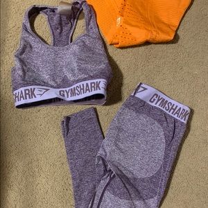 Gymshark Lavender Marl Flex Set